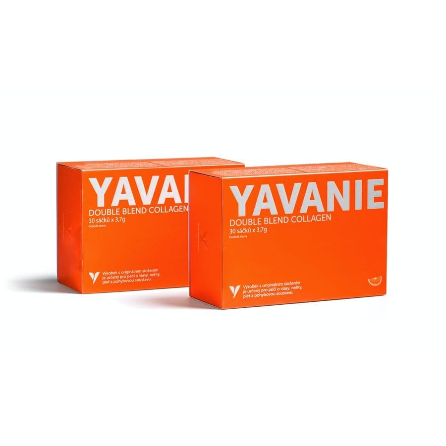 YAVANIE Double Blend Collagen, 2 balenia (60 vrecúšok)